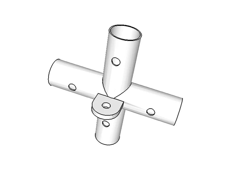 4-veis rørkobling